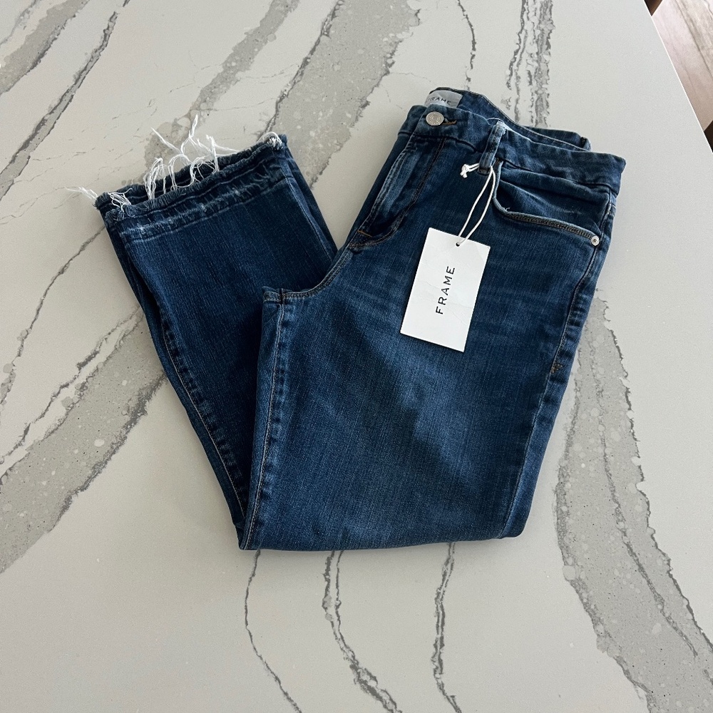 FRAME Denim Le Crop Boot Mini - size p33